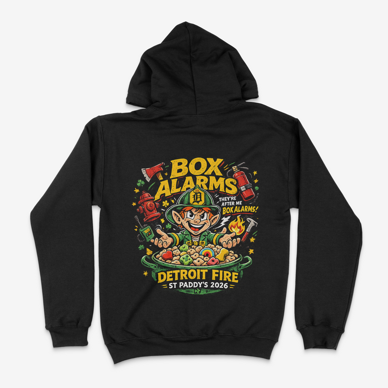 St. Paddy's Day 2026 - Detroit Fire Hoodie 2