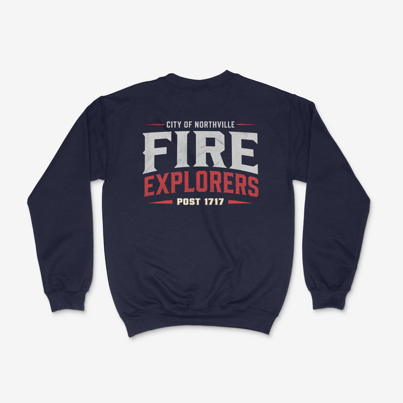Northville Fire Explorers Crewneck Sweatshirt 2