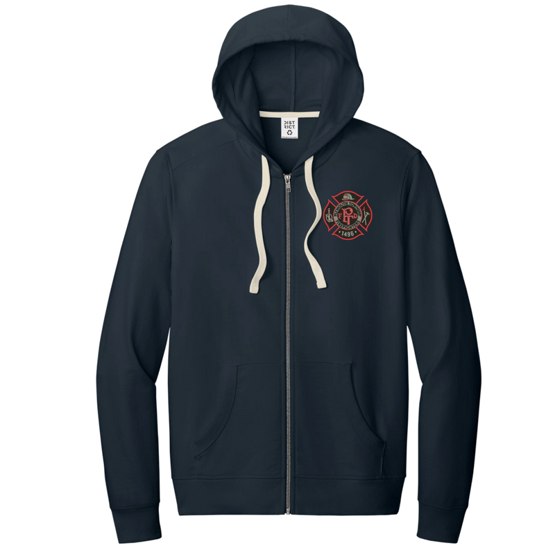 PTFD Local 1496 Full Zip Hoodie
