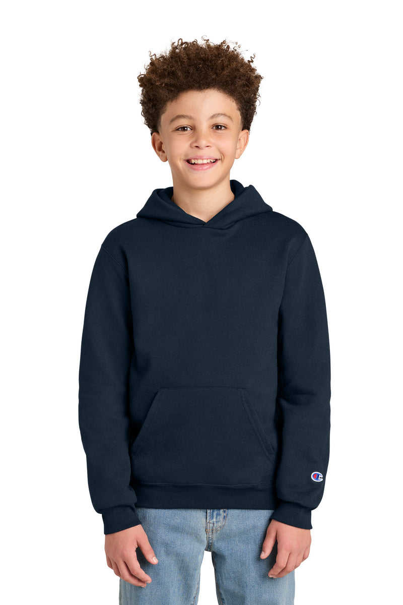 Champion Youth Powerblend Hooded Sweatshirt S790