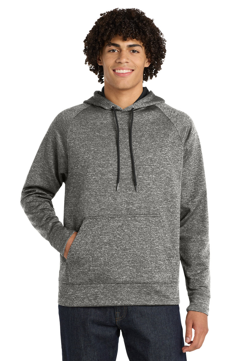 Sport-Tek PosiCharge Electric Heather Fleece Hooded Pullover. ST225