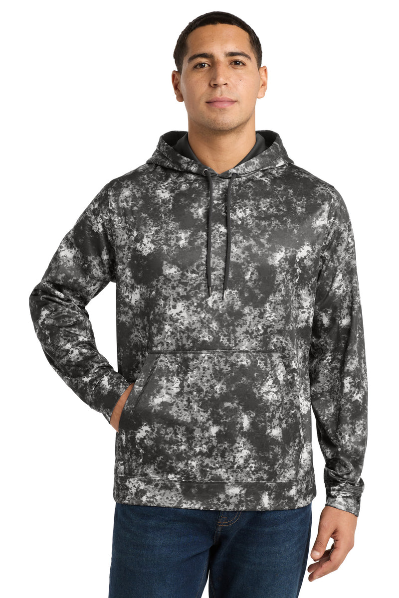 Sport-Tek Sport-Wick Mineral Freeze Fleece Hooded Pullover. ST230
