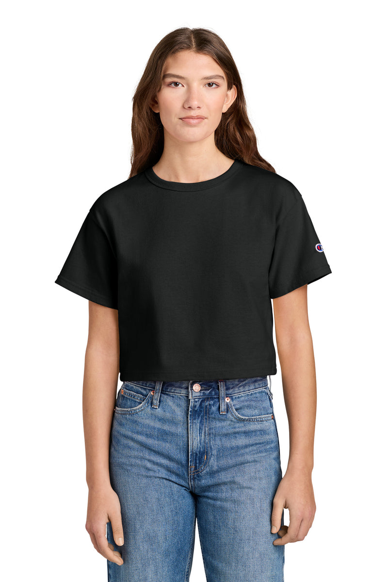 Champion Women's Cropped Heritage Tee T453W