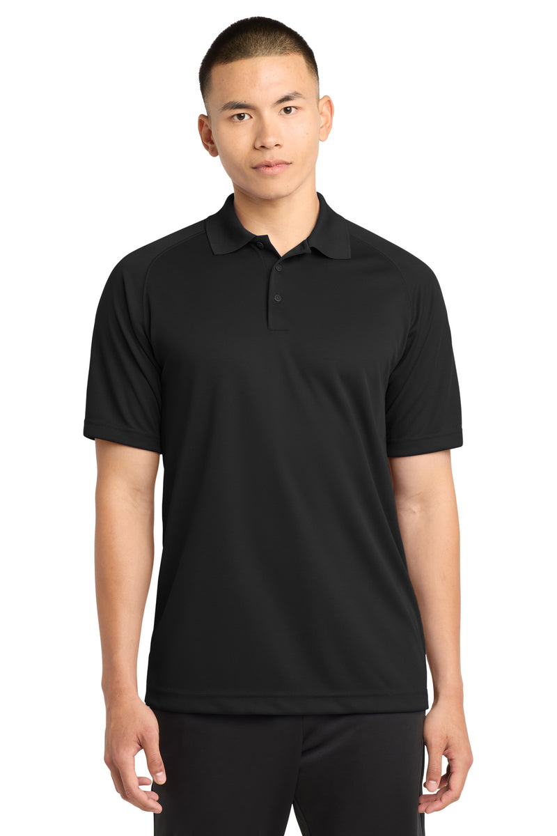 Sport-Tek Dry Zone Raglan Polo. T475