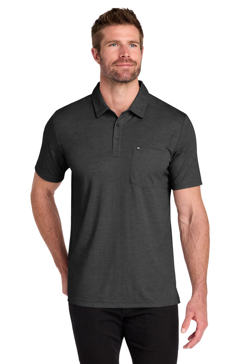 TravisMathew Oceanside Heather Pocket Polo TM1MY404