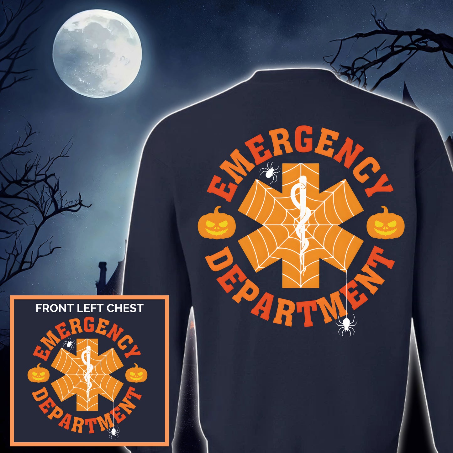 ER Halloween Sweatshirt - 1