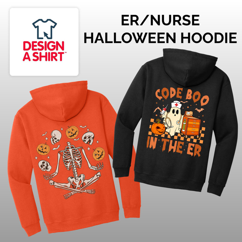 Halloween Hoodie Customizer - ER/Nurse Edition