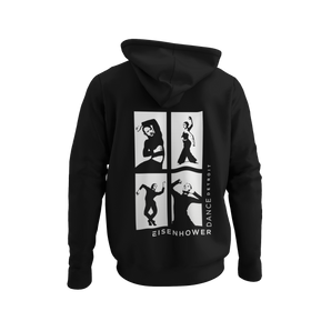 Vision 30/35: Classic Black and White Quadtych Hoodie